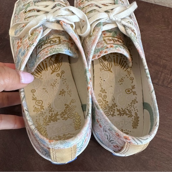 *SOLD* Keds x Rifle Paper Co. Kickstart Meadow Print Lace Up Sneaker Size 7.5 - Picture 7 of 15